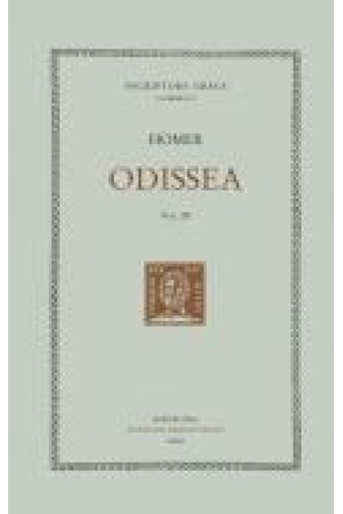 Odissea. Vol. III (Cants XIII-XVIII)