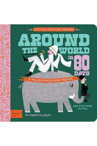 Little Master Verne: Around the World in 80 Days : A BabyLit Transportation Primer