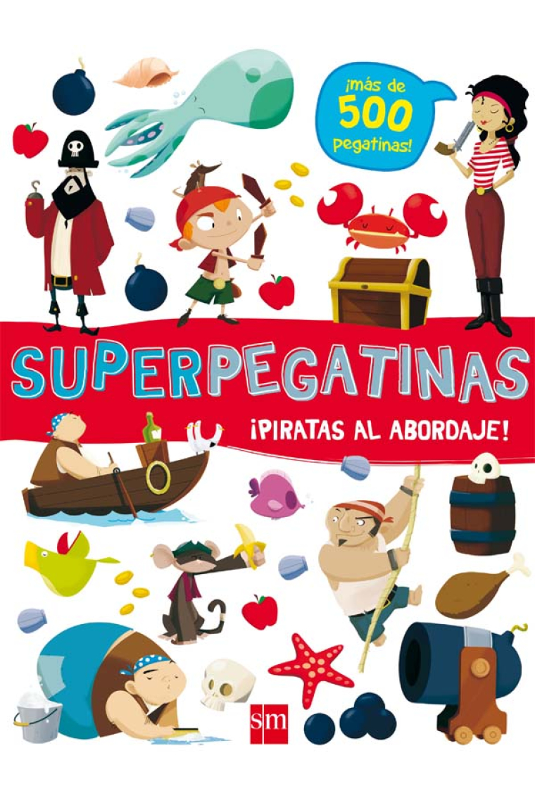 Superpegatinas ¡Piratas al abordaje!