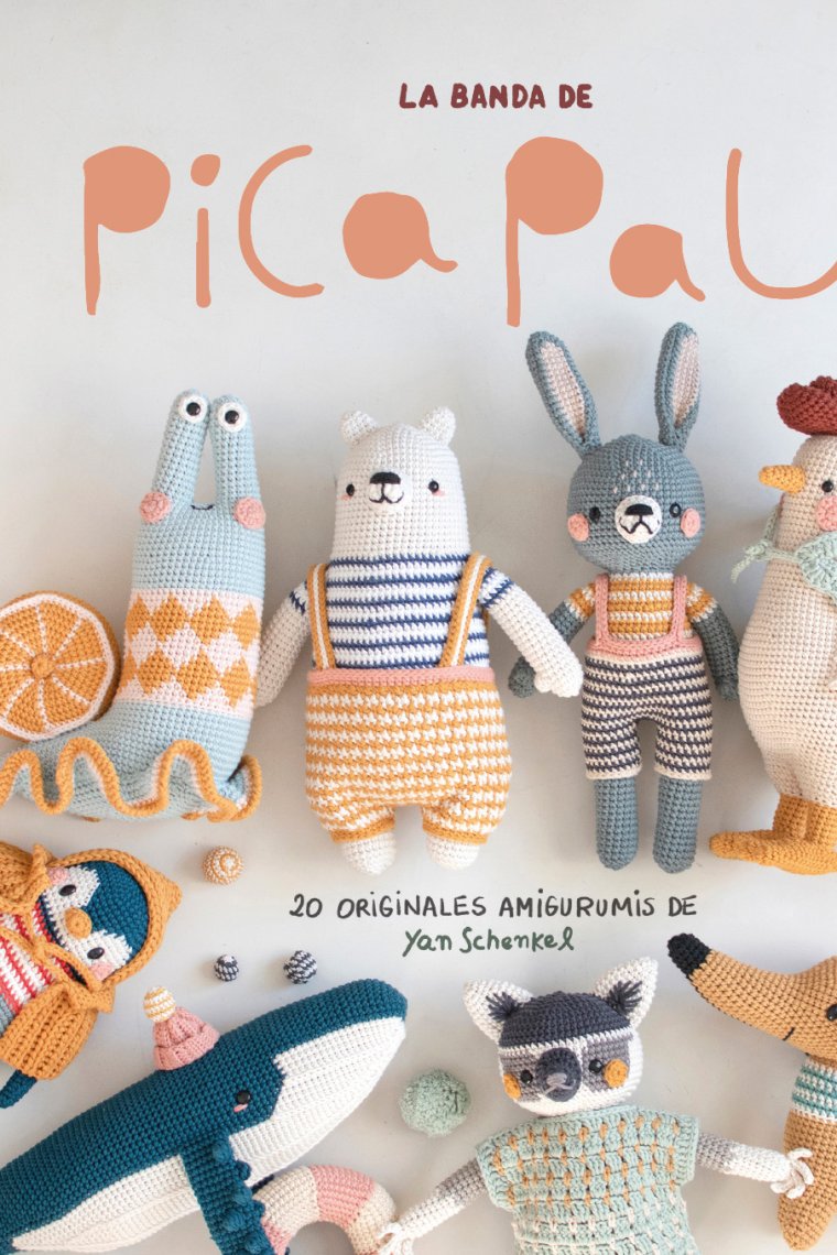 La banda de Pica Pau 3. 20 originales amigurumis de Yan Schenkel