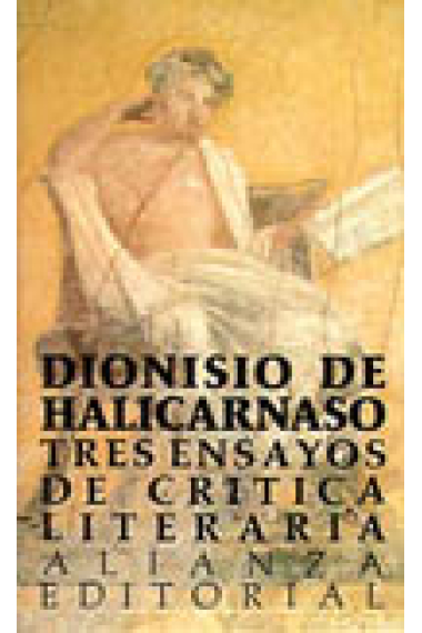 Tres ensayos de crítica literaria. (Trad de Vicente Bécares Botas)