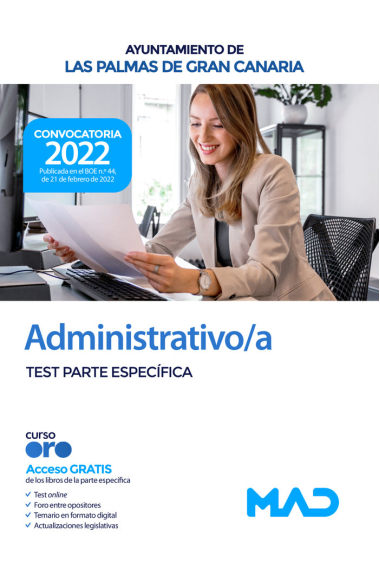 ADMINISTRATIVO/A AYUNTAMIENTO LAS PALMAS GRAN CANA