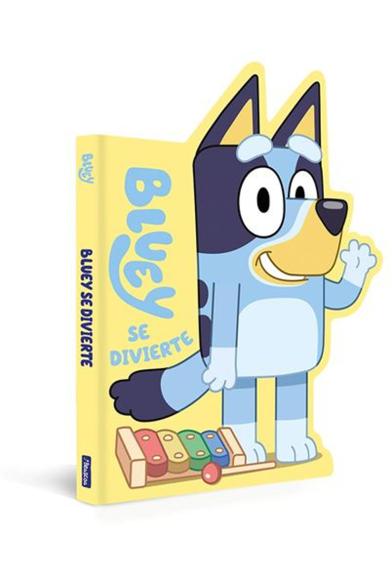 Bluey, libro de carton. Bluey se divierte