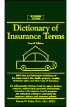 Dictionary of insurance terms