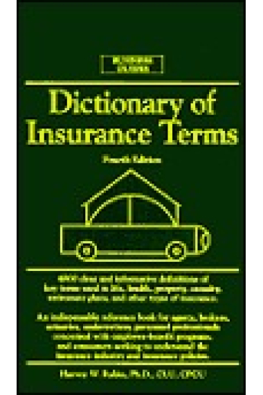 Dictionary of insurance terms