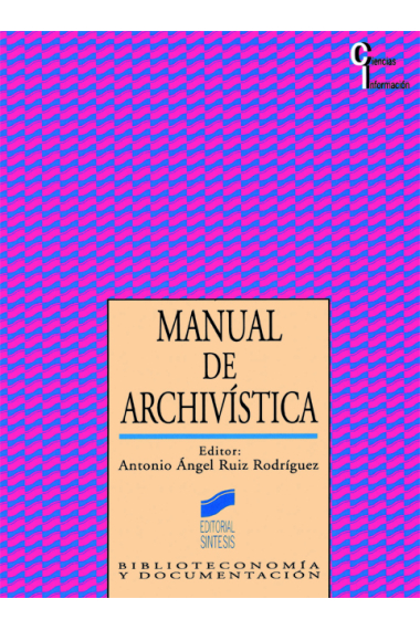 Manual de archivística