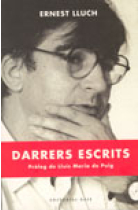 Darrers escrits