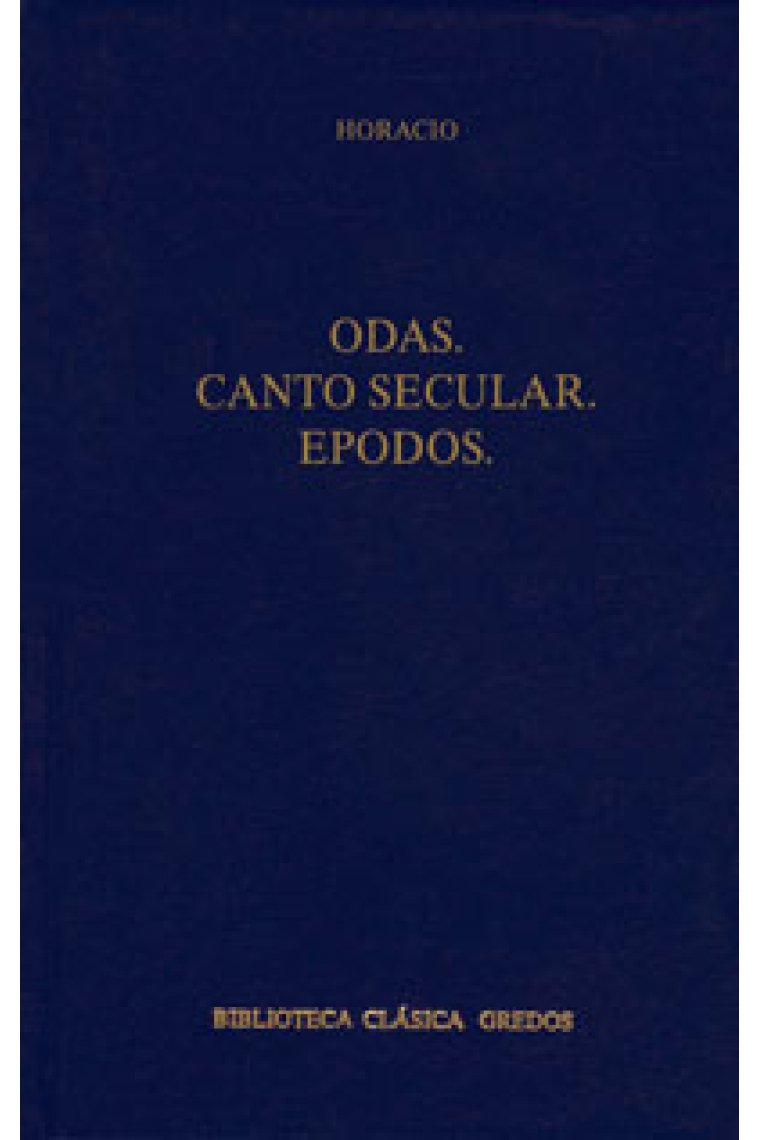 Odas/Canto secular/Épodos