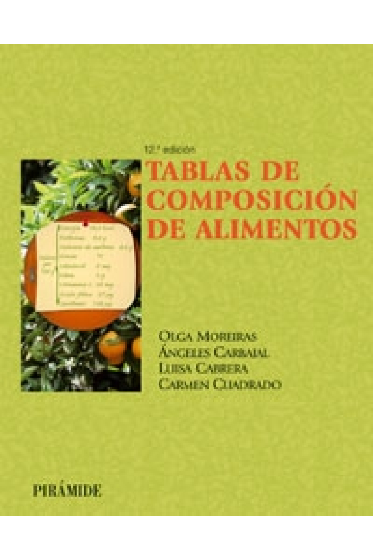 Tablas de composición de alimentos