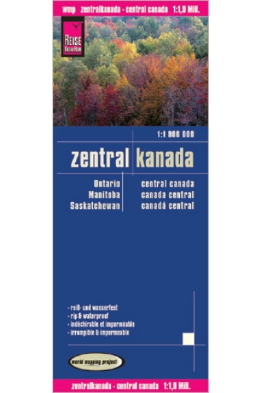 Canadá Centro -Ontario-Manitoba-Saskatchewan- 1/1.900.000