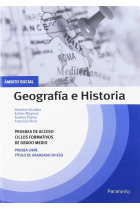 Geografía e Historia.-Pruebas de acceso Ciclos formativos Grado Superior