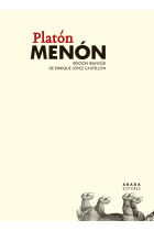 Menón (Edición bilingüe de Enrique López Castellón)