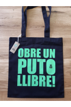 Obre un puto llibre! (bossa de cotó)