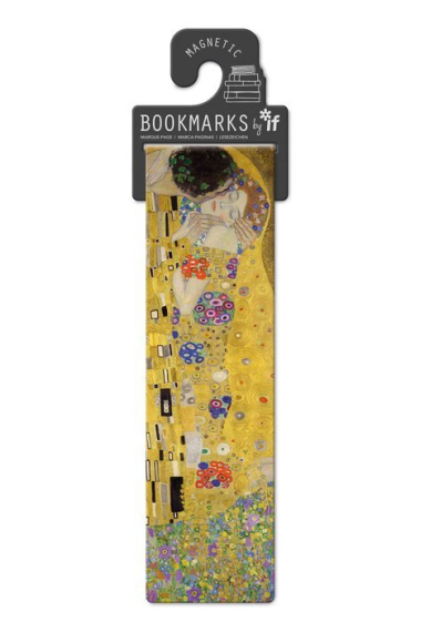 Marcapáginas magnético El beso de Klimt