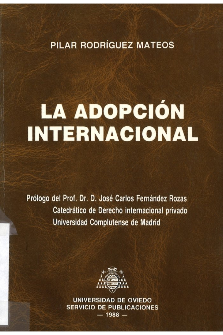 La adopción internacional