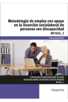 Metodología de empleo con apoyo en la inserción sociolaboral de personas con discapacidad