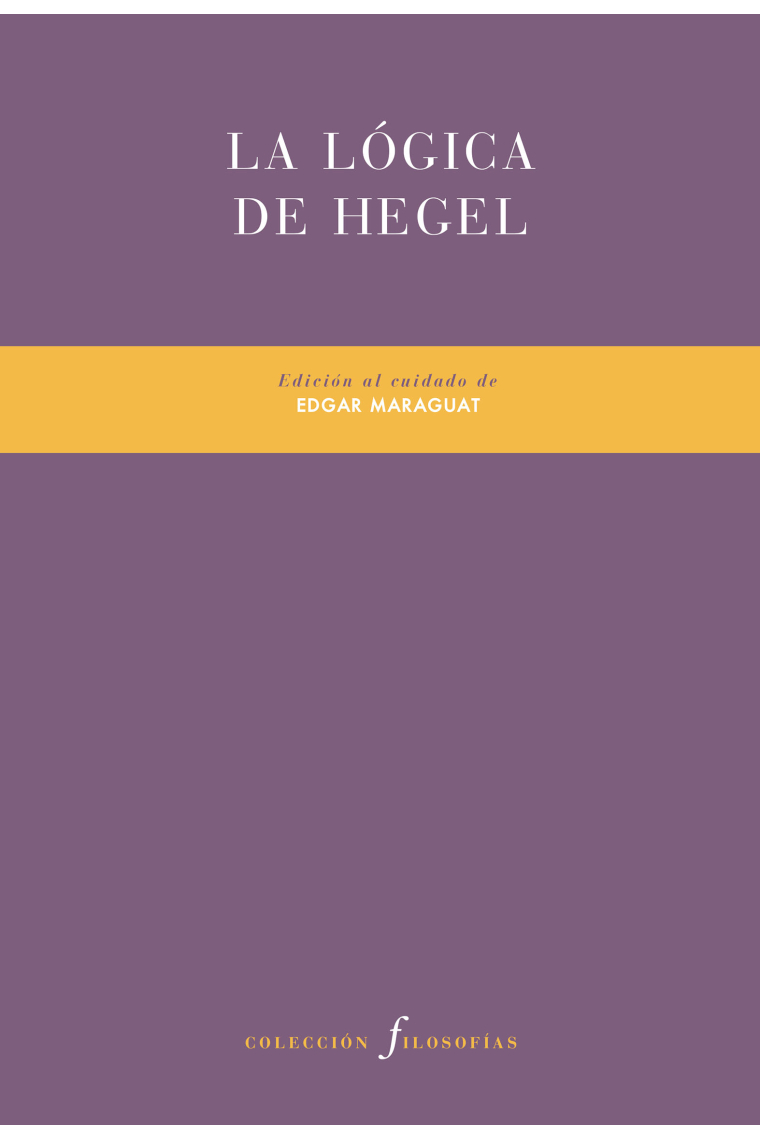 La lógica de Hegel