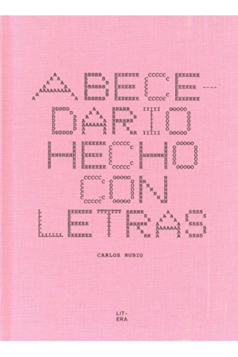 Abecedario hecho con letras