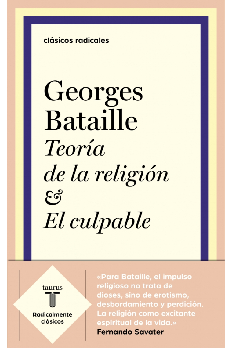 Teoría de la religión (Seguido de El culpable)