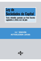 Ley de Sociedades de Capital. Texto refundido aprobado por Real Decreto Legislativo 1/2010, de 2 de julio (2024)