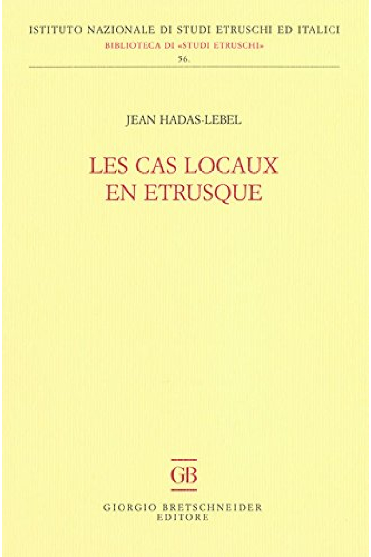 Les cas locaux en Etrusque