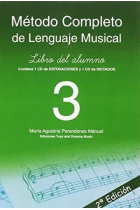 MÉTODO COMPLETO DE LENGUAJE MUSICAL 3º NIVEL LIBRO DEL ALUMNO 2ª EDICIÓN