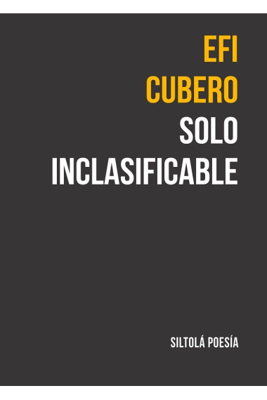 SOLO INCLASIFICABLE