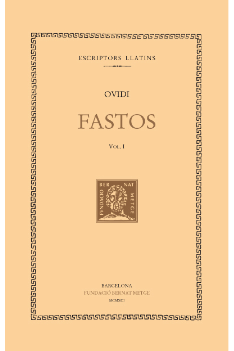 Fastos, vol I: llibres I-III