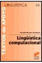 Lingüística computacional. Introducción a los modelos simbólicos , estadísitcos y biológicos