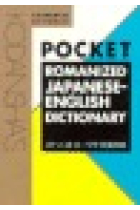 Kodansha's pocket romanized japanese - english dictionary