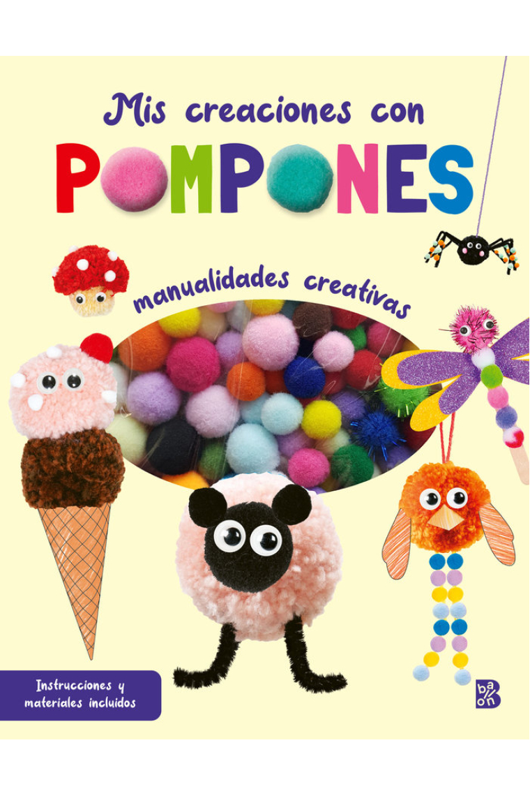 MIS CREACIONES CON POMPONES