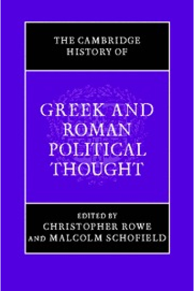 The Cambridge history of greek and roman political thought