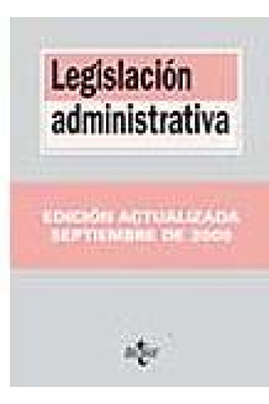 Legislación administrativa (ed.2005)