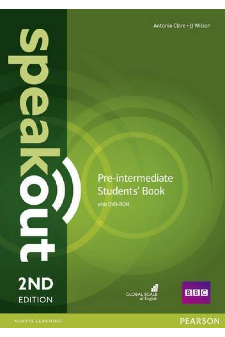 Speakout Pre-Intermediate 2nd Edition. Students' Book with DVD Pack