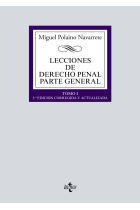 Lecciones de Derecho penal Parte general. Tomo I