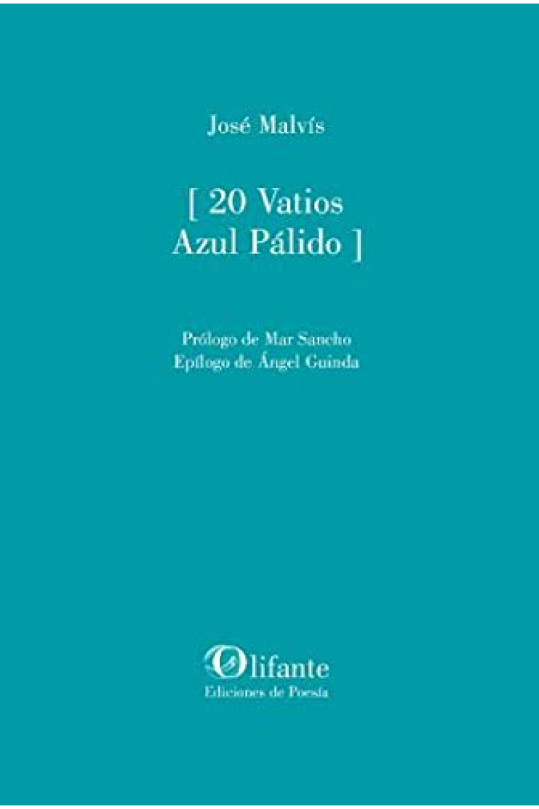 20 vatios azul pálido