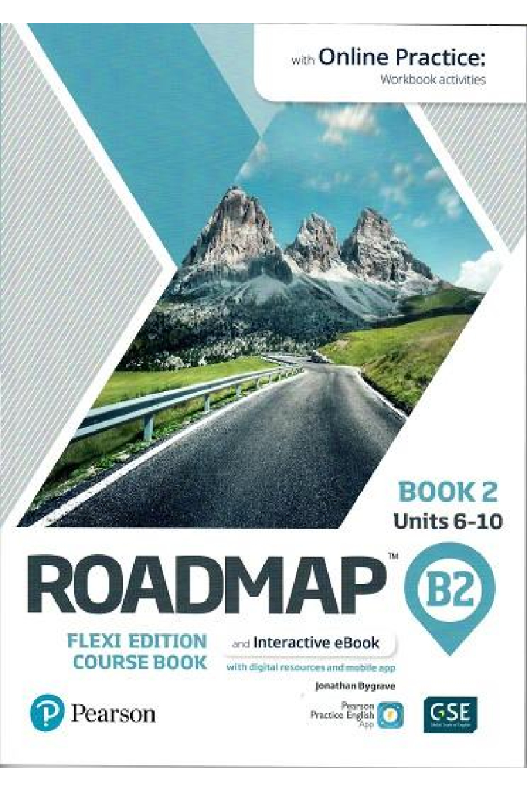 Roadmap B2 Flexi Edition Course Book 2 with eBook and Online Practice Access