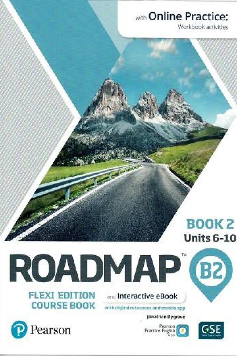 Roadmap B2 Flexi Edition Course Book 2 with eBook and Online Practice Access