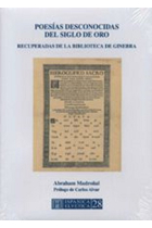 POESIAS DESCONOCIDAS DEL SIGLO DE ORO RECUPERADAS DE LA BIBLIOTECA DE GINEBRA