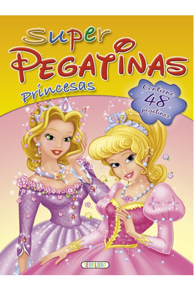 SUPER PEGATINAS 1 PRINCESAS