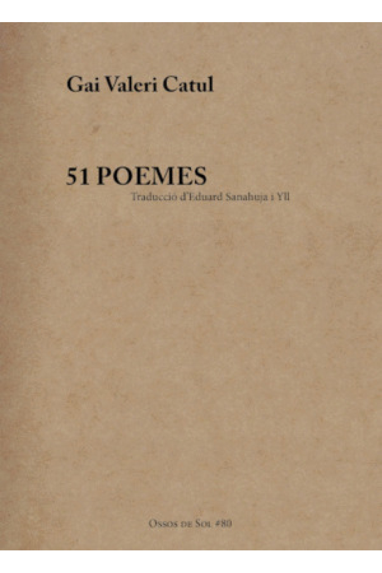 51 poemes (Traducció d'Eduard Saahuja i Yll)