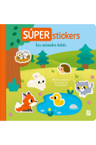 SUPER STICKERS LOS ANIMALES BEBE