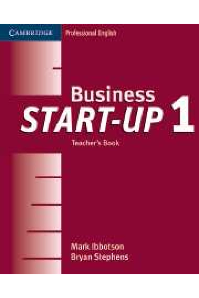 Business start-up 1 Teacher's book