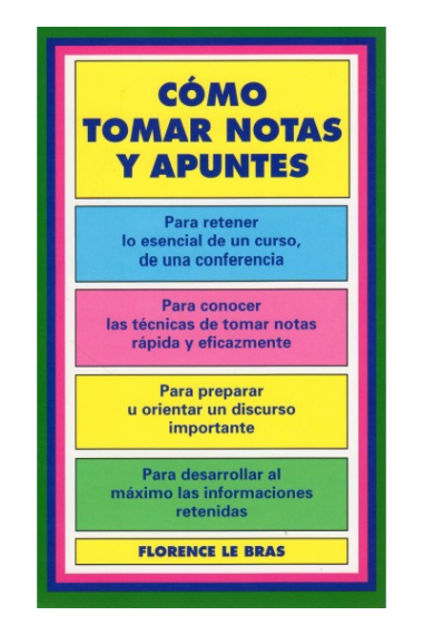 Cómo tomar notas y apuntes