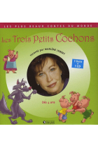 Les trois petits cochons + CD