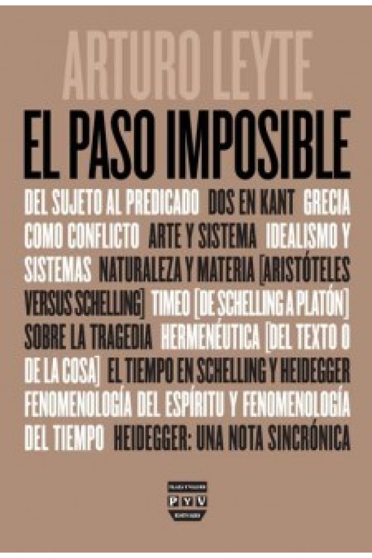 El paso imposible