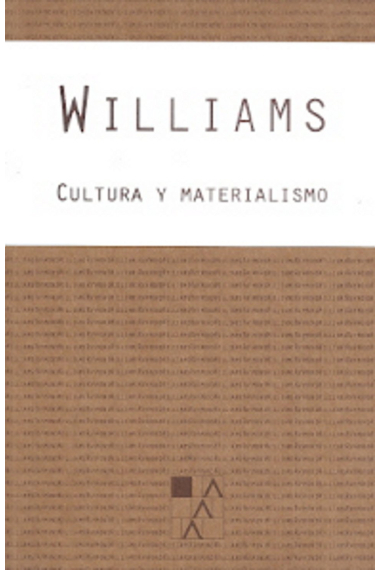 Cultura y materialismo