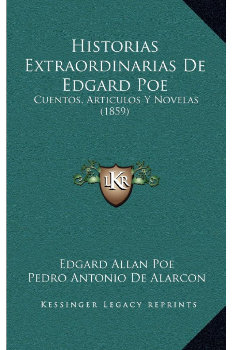 HISTORIAS EXTRAORDINARIAS DE EDGARD POE