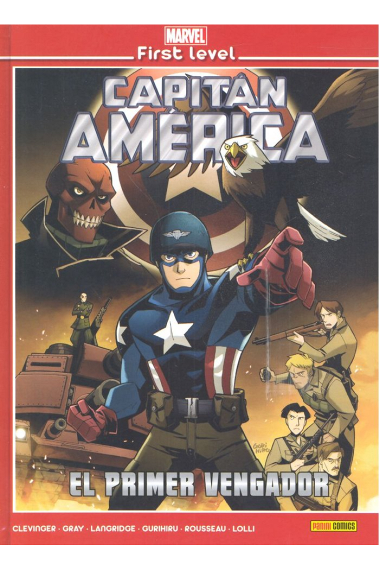 MARVEL FIRST LEVEL 07: CAPITAN AMERICA PRIMER VENGADOR