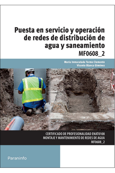 MF0608_2 Puesta en servicio y operación de redes de distribución de agua y saneamiento